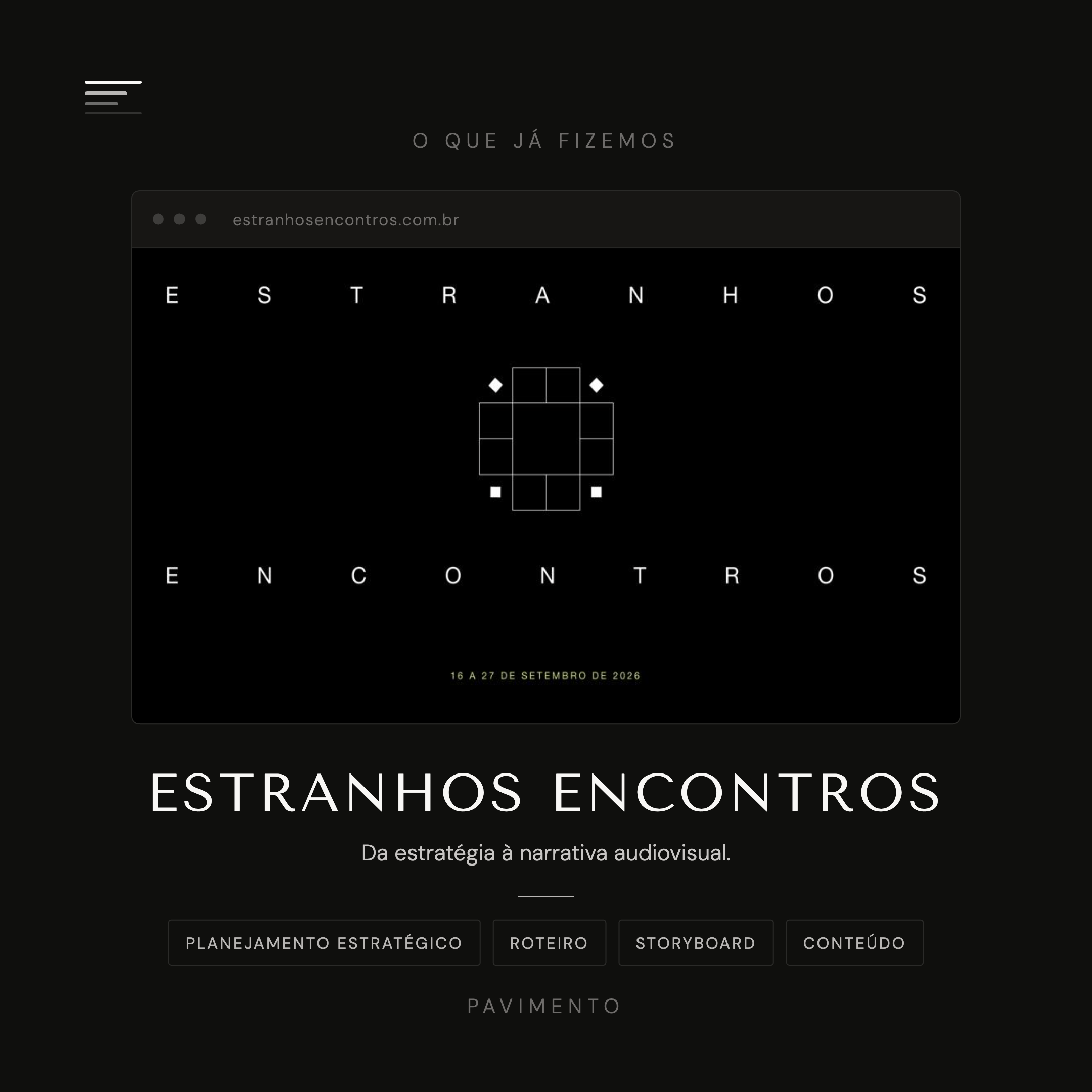 Estranhos Encontros